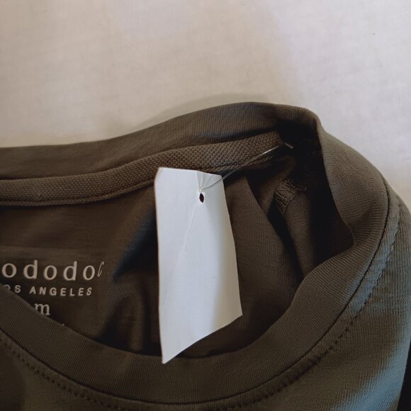 NEW Mododoc Men's Green Canzelle Long Sleeve Crew Neck Size M - Picture 8 of 11